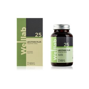 БАД источник фосфолипидов Welllab LECITHIN PLUS, 75 капсул 3