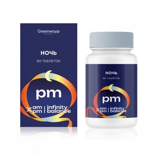 БАД AM / PM Infinity balance «ночь», 60 таблеток